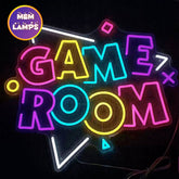 GAME ROOM neon sign